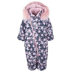 Комбинезон KERRY BERRY K20407 размер 80, 06100 розовые горошки на синем