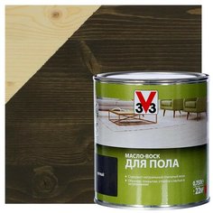 Масло-воск для пола 3V3 0.75 л черный V33