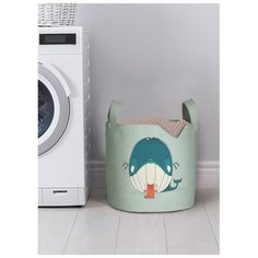 Корзина для хранения вещей JoyArty "Ужин котика" 35x35 см, gaba-33549-S