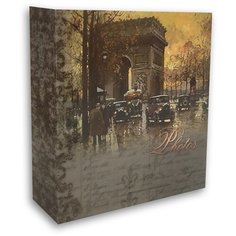 Фотоальбом Veld co 117404 200ф 10X15cм, бум.карм.цвет.с мемо, клеевой пер-т