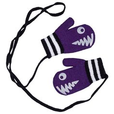 Варежки NIKASTYLE размер 3, фиолетовый