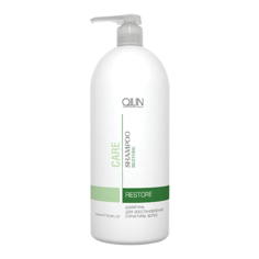 OLLIN CARE Шампунь для восстановления структуры волос 1000мл/ Restore Shampoo