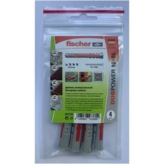 Дюбель Fischer универсальный DUOPOWER 10x80 (4шт.)