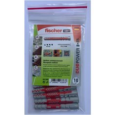 Дюбель Fischer универсальный DUOPOWER 8x65 (10шт.)