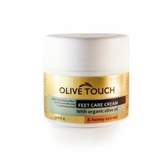 Olive Touch Крем для ног с органическим оливковым маслом, пчелиным воском и медом, 50 мл.