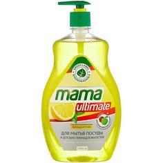 Mama Ultimate Концентрат для мытья посуды Лимон, 1 л