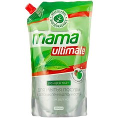 Mama Ultimate Концентрат для мытья посуды Зелёный чай, 1 л