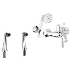 Смеситель на борт ванны CEZARES Elite PBVM-01-Bi хром