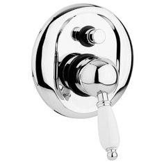 Смеситель для ванны с подключением душа CEZARES Elite VDIM-01-Bi