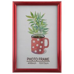 Фоторамка Lefard "Цветные моменты" 10*15см, красная