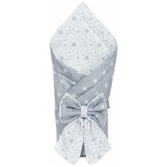 Конверт-одеяло Чудо-Чадо на выписку "Времена года" звезды/серый