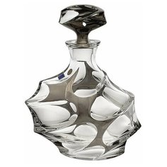 Графин для виски 800 мл Bohemia Jihlava "Calypso /С платиной" хрусталь Йиглава / 093790