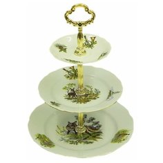 Этажерка 3-х ярусная Leander "Мэри-Энн /Охота" / 157876