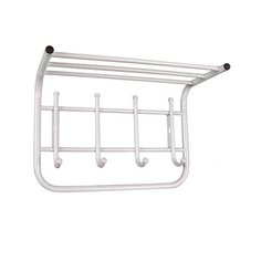 Вешалка с полкой 40 (Белое серебро) ВСП5БС ЗМИ