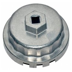 Съемник масляного фильтра "чашка" 14-гранный 64,5мм для TOYOTA, LEXUS V6,V8, 3/8" "AV Steel"