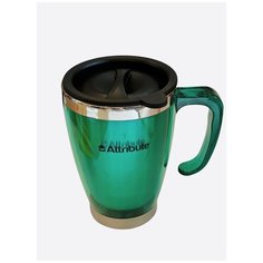 Термокружка HOT 400мл зеленая Attribute