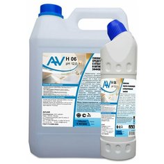 Средство универсальное для чистки и отбеливания с хлором (гель) AV H 06 5 л Avuar