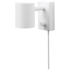 Настенная лампа NYMÅNE (Нимоне) белая Ikea