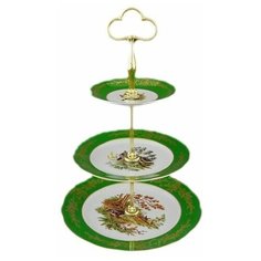 Этажерка 3-х ярусная Leander "Мэри-Энн /Охота зелёная" / 157767