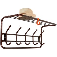 Вешалка с полкой 60 (Медный антик) ВСП6М ЗМИ