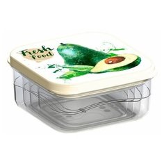 Комплект контейнеров для продуктов 4 шт Бытпласт