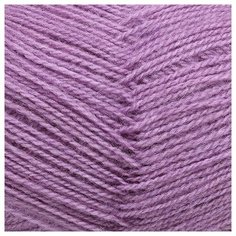 Пряжа Пехорка Ангорская тёплая 100гр. 480м (40% шерсть, 60% акрил) (29 розовая сирень) 5 шт