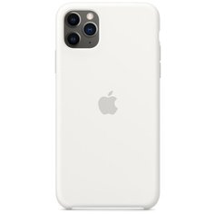 Чехол для Apple iPhone 11 Pro Max Silicone Case White