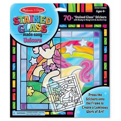 Melissa&Doug,"Творчество" Витражи- единорог