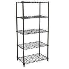 Стеллаж металлический 5-ти ярусный UniStor RONNIE, этажерка.
