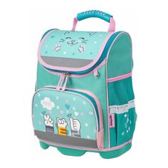 Ранец юнландия "WISE" для начальной школы, Soft paws, 37х29х15 см, 229946