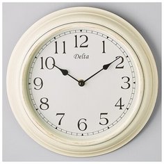 DT5-0008 Часы настенные 30,1*30,1*4,5см,(10) Delta