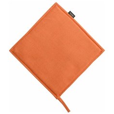 Прихватка Tkano из хлопка оранжевого цвета Russian North, 22х22 см