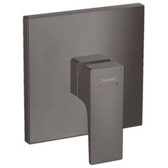 Смеситель для душа, встраиваемый, шлифованный черный, Hansgrohe Metropol 32565340