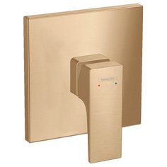 Смеситель для душа, встраиваемый, шлифованная бронза, Hansgrohe Metropol 32565140
