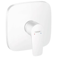 Смеситель для душа, встраиваемый, матовый белый, Hansgrohe Talis E 71765700