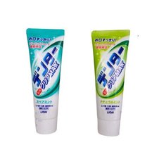 Зубная паста LION Dentor Clear MAX для защиты от кариеса, с микропудрой 140 г, вкус натуральной мяты и охлаждающей мяты (Набор 2 шт)