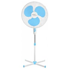Вентилятор напольный Scarlett SC-SF111B23, голубой, белый SC-SF111B23