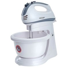 Миксер 400 Вт с чашей 2 л DELTA LUX DE-7901C белый с серым