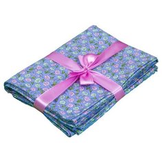 Простыня «Сиреневое очарование», 140х200 см., 100% хлопок, цвет сиреневый Семейные Ценности