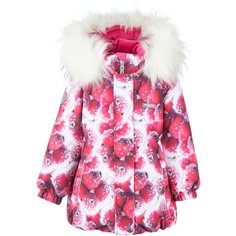 Куртка KERRY Emmy K20431 размер 128, 02677 красный/белый