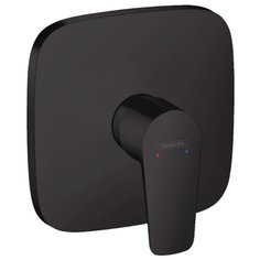 Смеситель для душа, встраиваемый, матовый черный, Hansgrohe Talis E 71765670