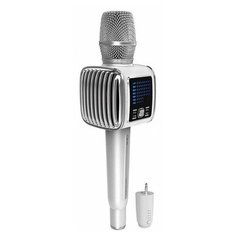 TOSING G6+ караоке микрофон с колонками, динамический, вокальный, беспроводной, Bluetooth, LED подсветка