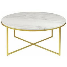 Столик журнальный MOON, золотой Greenween