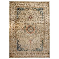 Комнатный тканный ковер 120х180 см с эффектом искусственного состаривания на пол Кавалли / 116 W Cleopatra