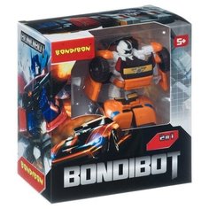 Трансформер Bondibon 2 в 1, Робот-желтый внедорожник, 17,4*15,7*8,5 см (ВВ4344)