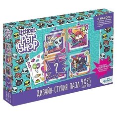 Набор пазлов Origami Littlest Pet Shop Дизайн-студия Верные приятели (04417)
