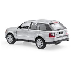 Детская игрушечная коллекционная металическая модель машинки игрушки Kinsmart "Рэндж Rover" (металлическая, инерционная) серый 1:38