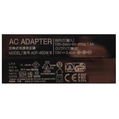 Блок питания (ADP-65DW A) для ноутбуков Asus A555, X550, V550, X455, X705, (19V, 3.42A, 65W, 5.5x2.5мм разъем)
