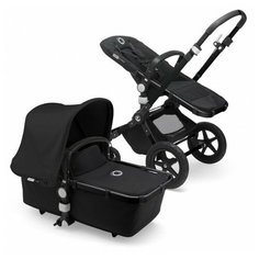 Универсальная коляска Bugaboo Cameleon 3 Plus Complete (2 в 1), black/black/black, цвет шасси: черный