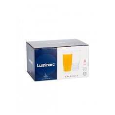 Набор стаканов КАДРИЛЬ 6шт 330мл высокие Luminarc